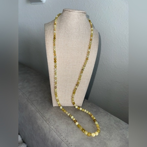 Sonoran yellow opal small nugget necklace by Jay King - Picture 2 of 14